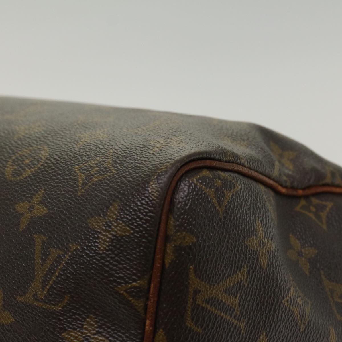 LOUIS VUITTON Monogram Speedy 30 Hand Bag M41526 LV Auth ac2106