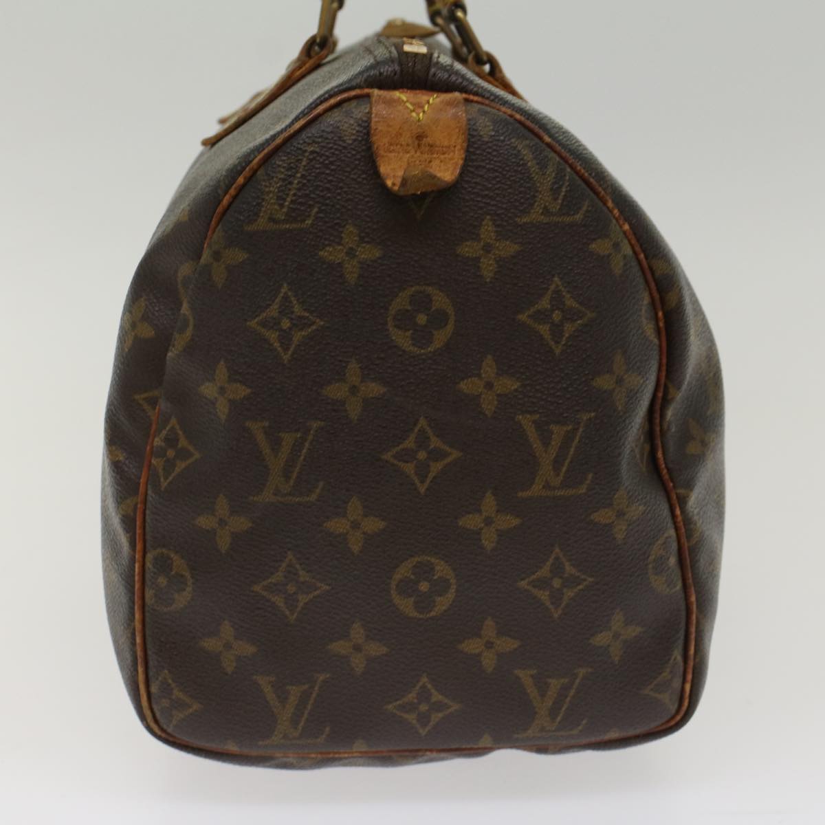 LOUIS VUITTON Monogram Speedy 30 Hand Bag M41526 LV Auth ac2106