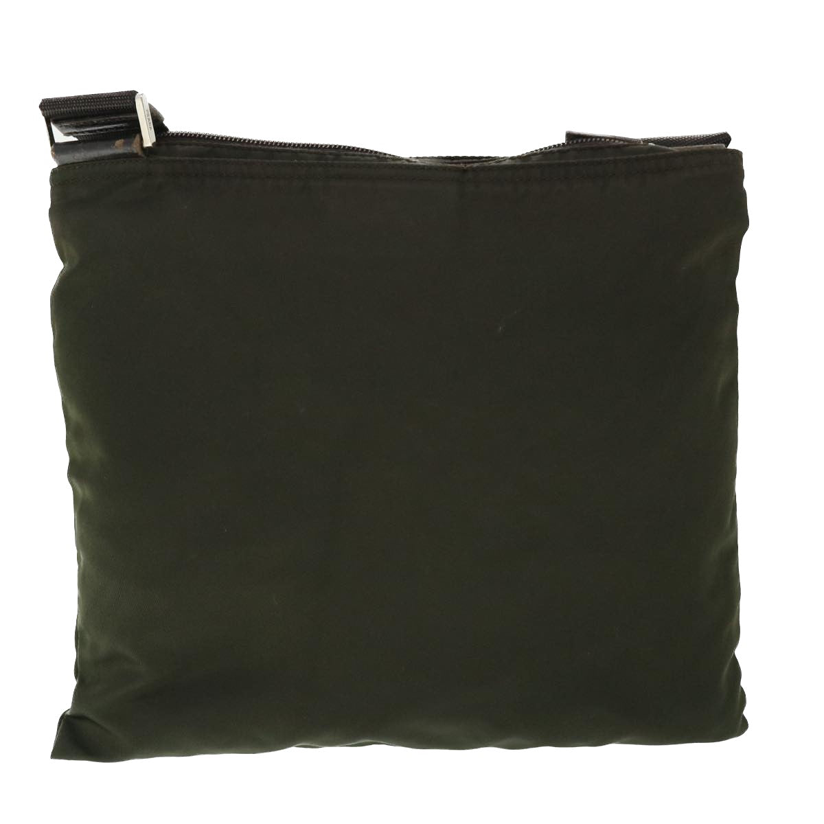 PRADA Shoulder Bag Nylon Khaki Auth ac2118 - 0