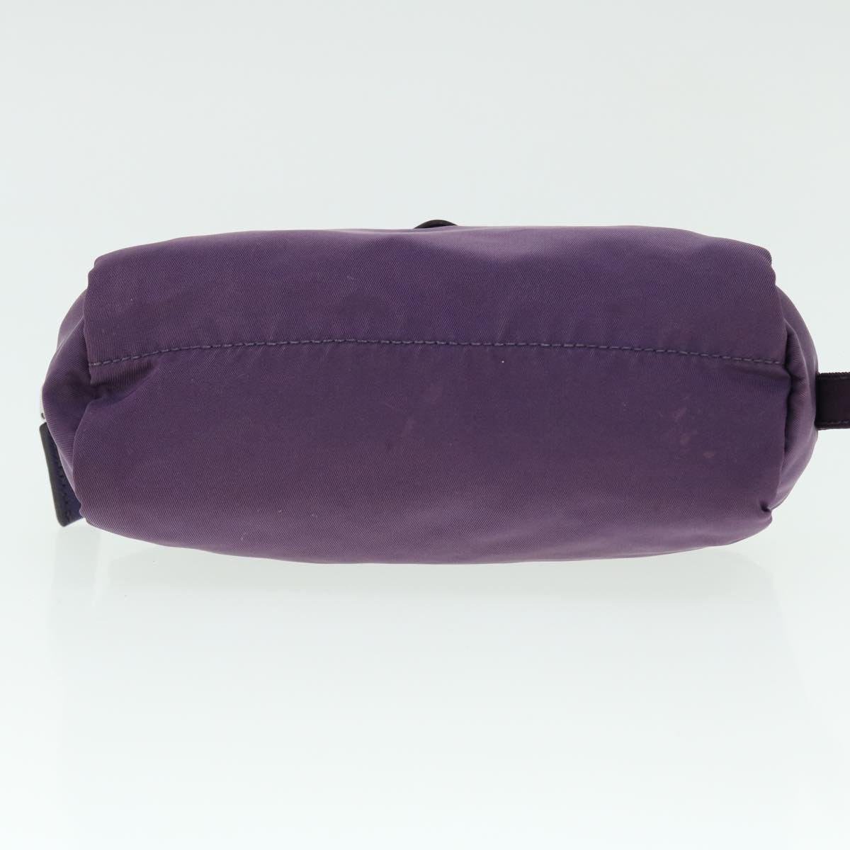 PRADA Pouch Nylon Purple Auth ac2120