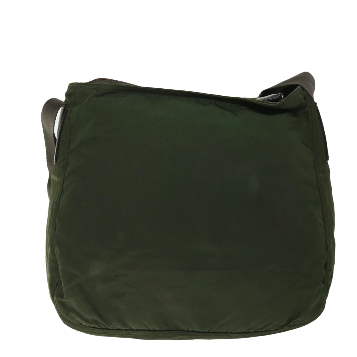 PRADA Shoulder Bag Nylon Green Auth ac2157 - 0