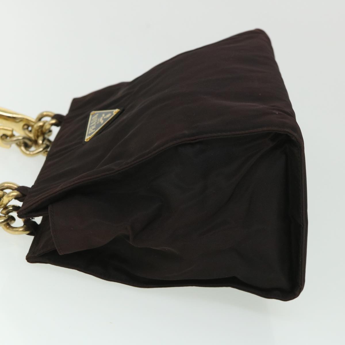 PRADA Hand Bag Nylon Black Auth ac2160