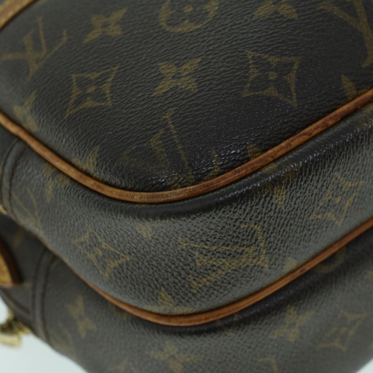 LOUIS VUITTON Monogram Reporter PM Shoulder Bag M45254 LV Auth ac2182