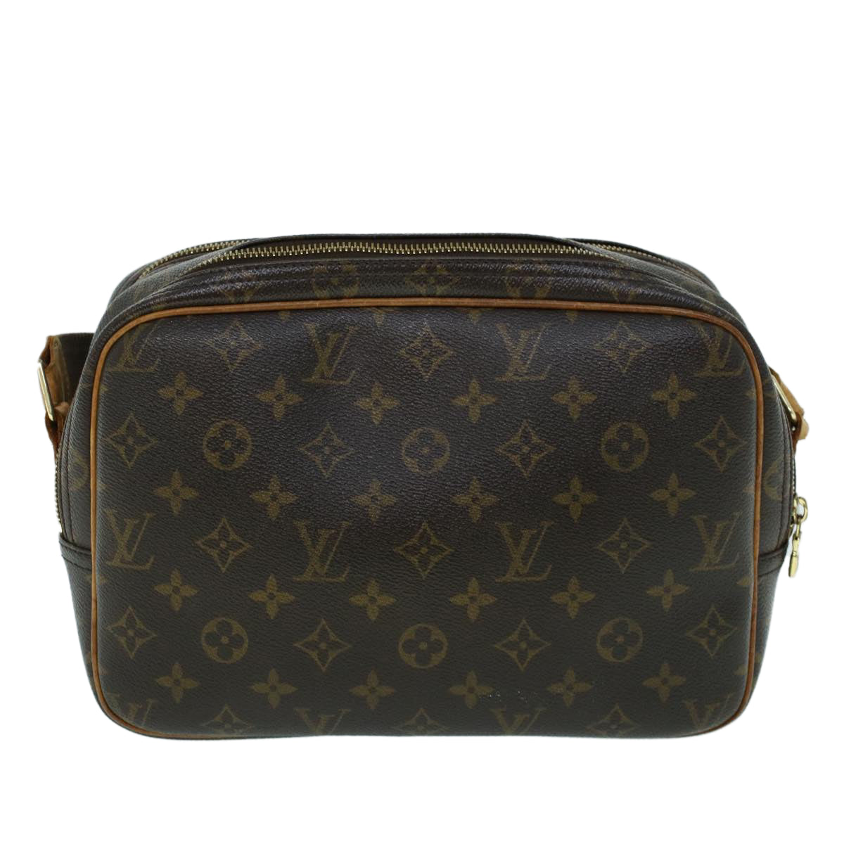 LOUIS VUITTON Monogram Reporter PM Shoulder Bag M45254 LV Auth ac2182