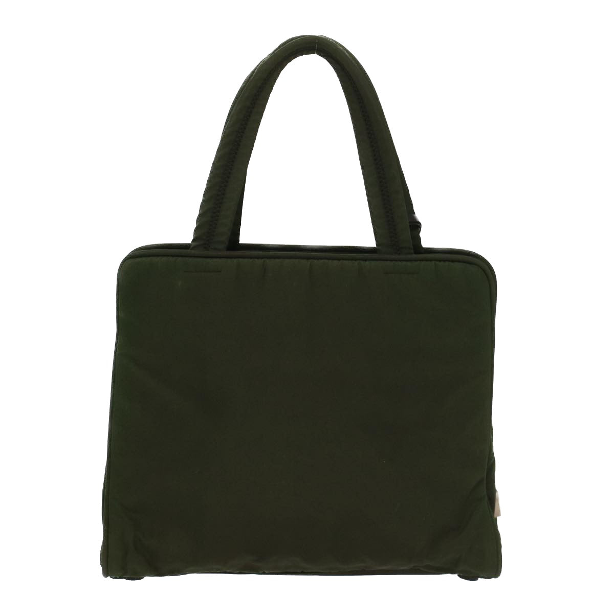 PRADA Tote Bag Nylon Green Auth ac2206 - 0