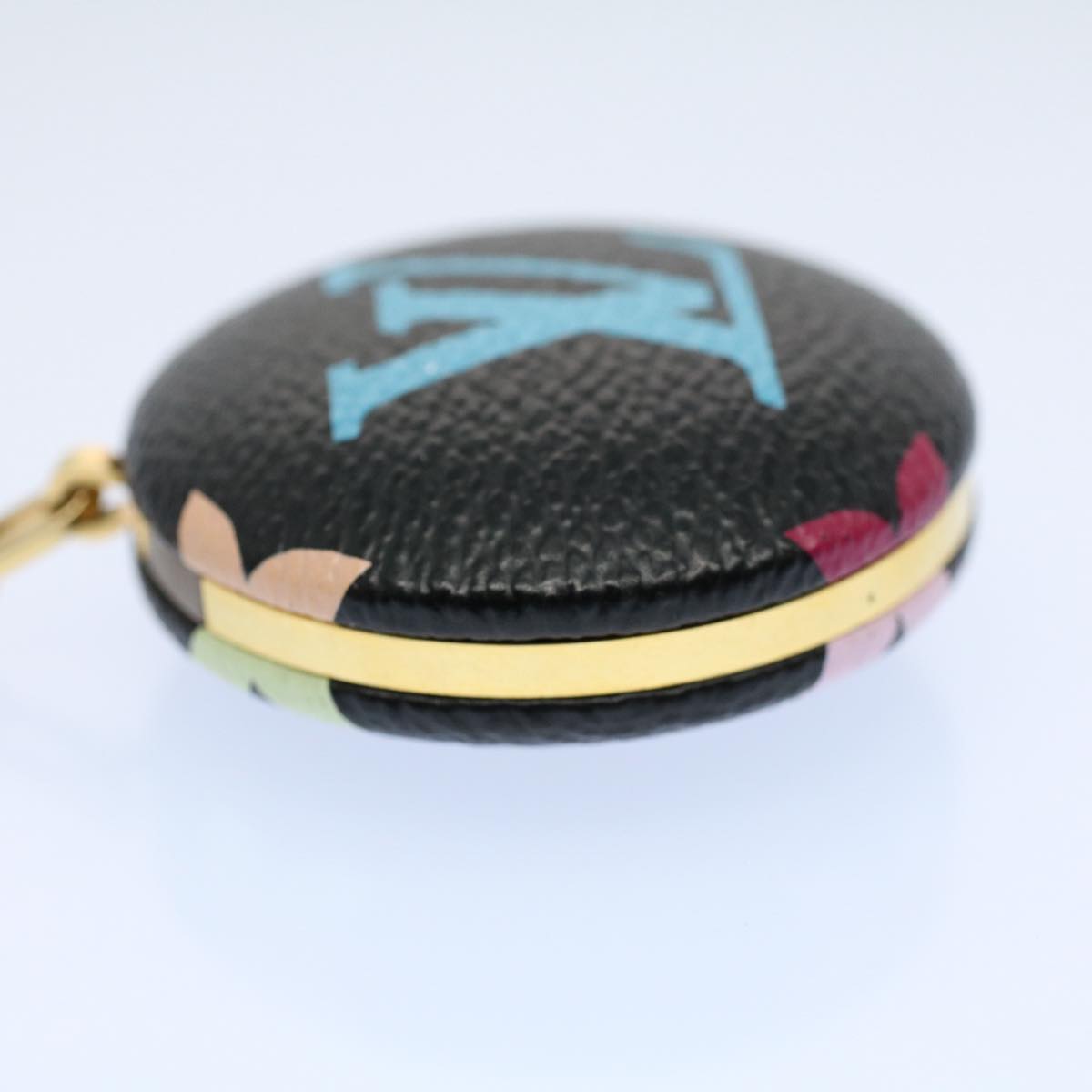 LOUIS VUITTON Monogram Multicolor Canvas Astropill Key Holder M51912 Auth ac2215