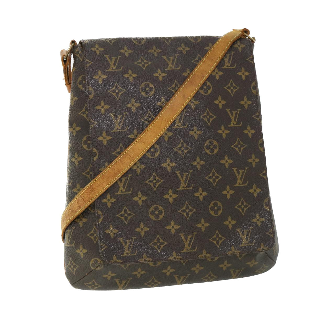 LOUIS VUITTON Monogram Musette Shoulder Bag M51256 LV Auth ac2217