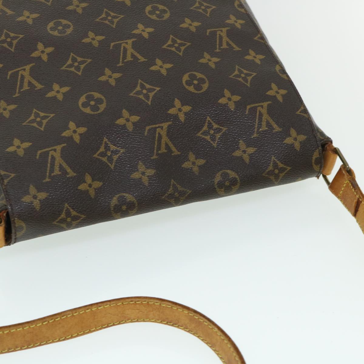 LOUIS VUITTON Monogram Musette Shoulder Bag M51256 LV Auth ac2217