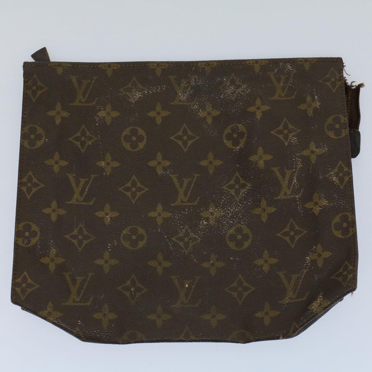 LOUIS VUITTON Monogram Wallet Clutch Bag 4Set LV Auth ac2255