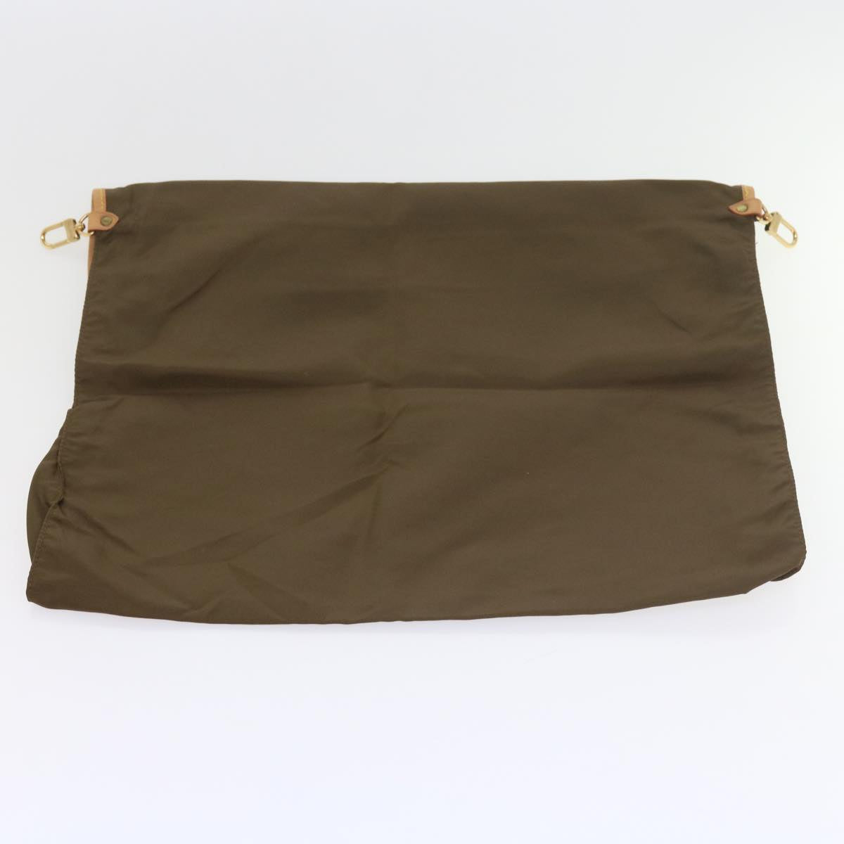 LOUIS VUITTON Garment Cover Nylon 2Set Brown LV Auth ac2257