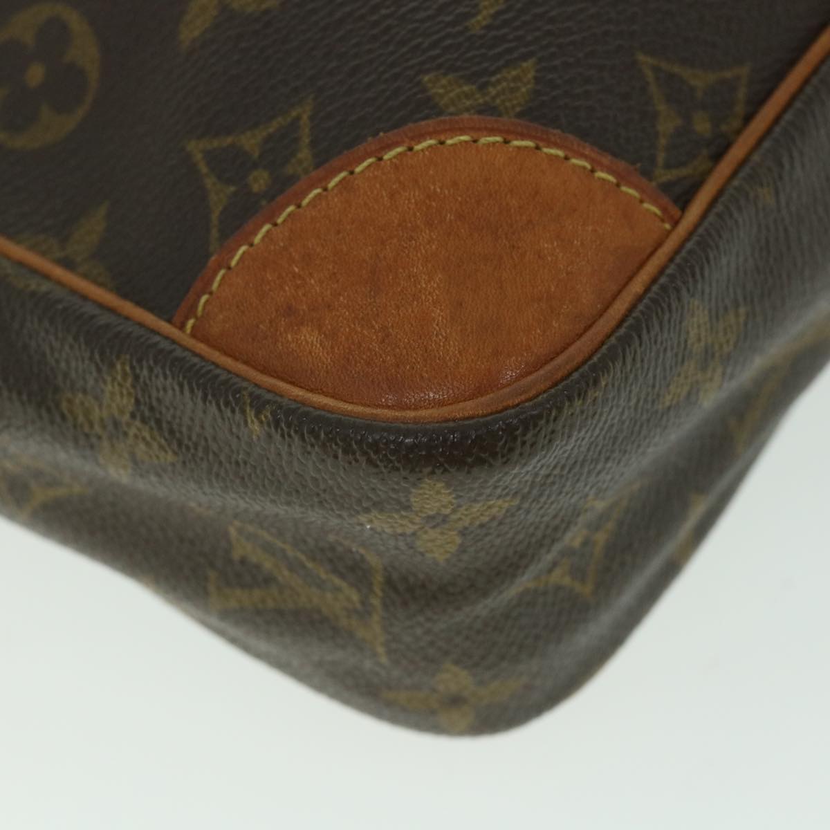 LOUIS VUITTON Monogram Compiegne 28 Clutch Bag M51845 LV Auth ac2258