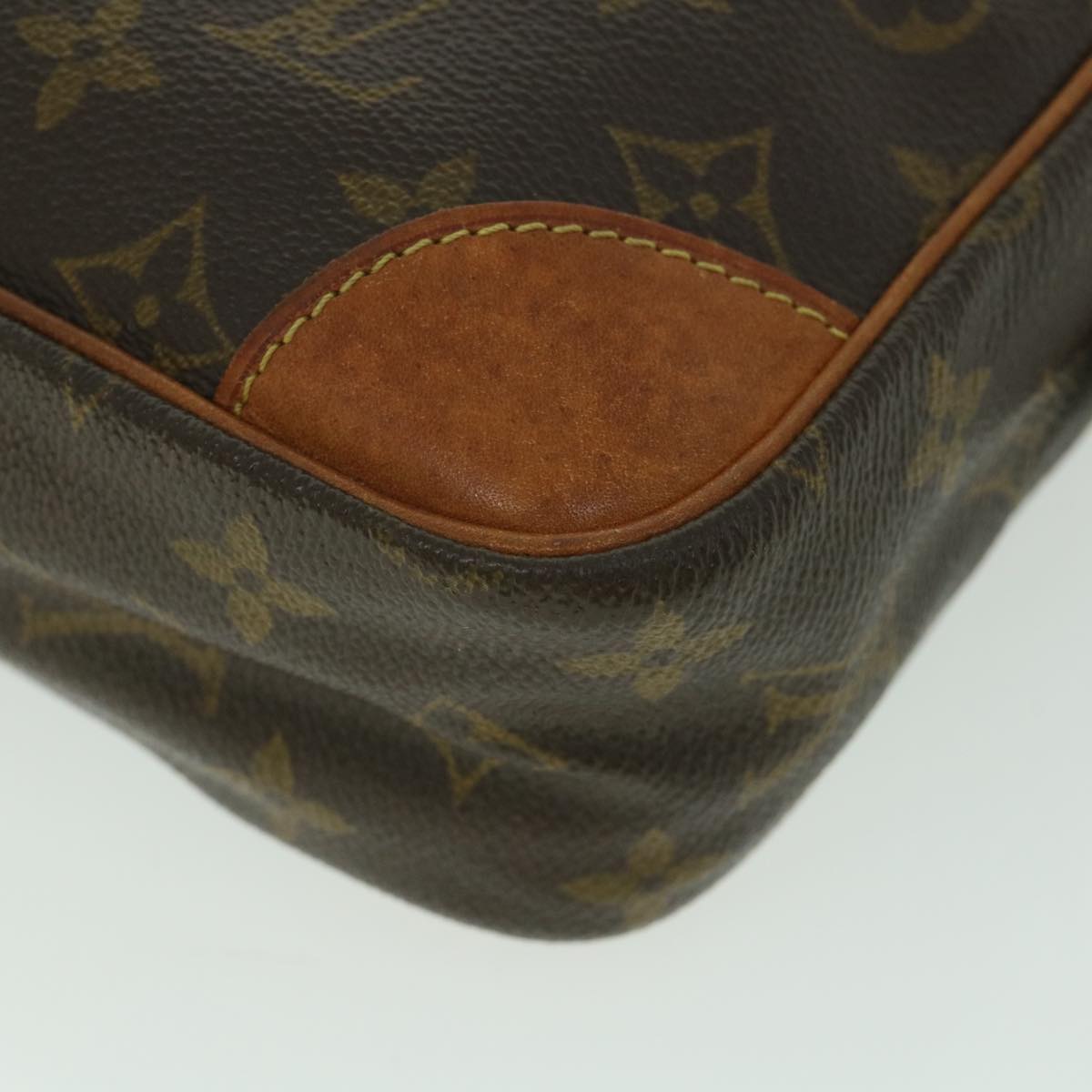 LOUIS VUITTON Monogram Compiegne 28 Clutch Bag M51845 LV Auth ac2258