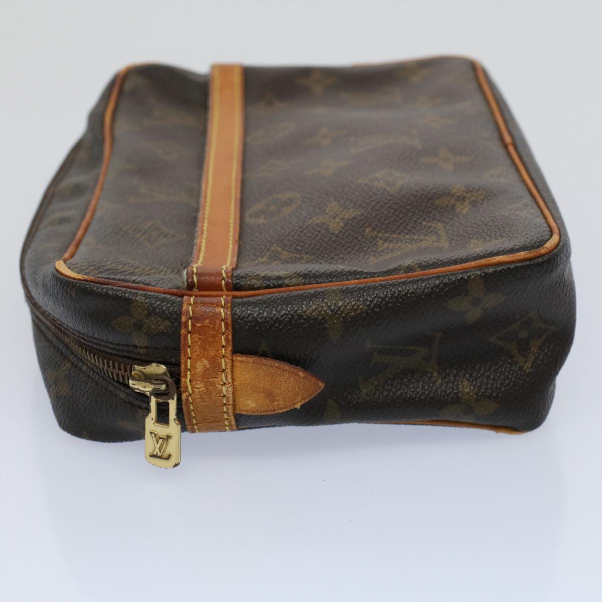 LOUIS VUITTON Monogram Compiegne 23 Clutch Bag M51847 LV Auth ac2261