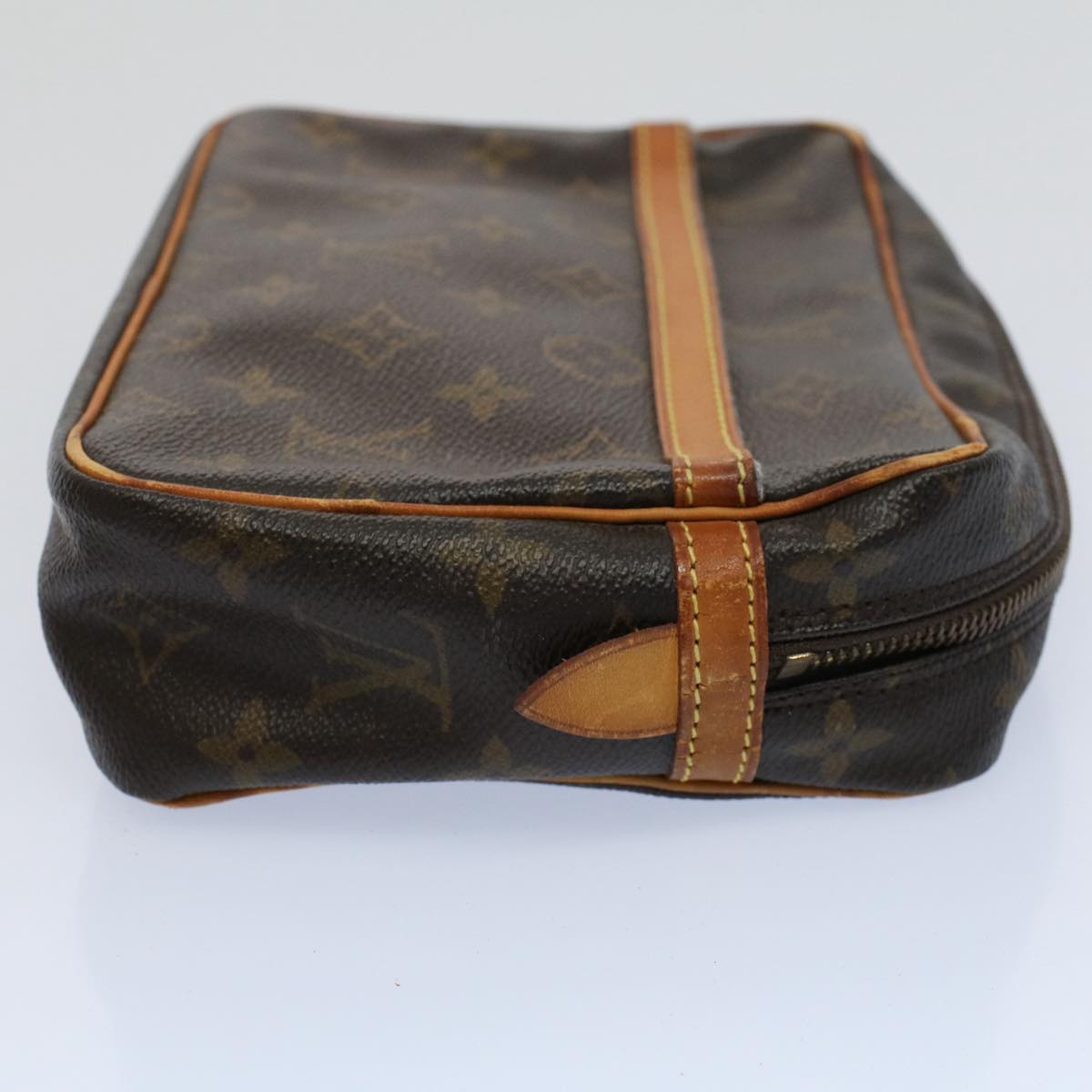 LOUIS VUITTON Monogram Compiegne 23 Clutch Bag M51847 LV Auth ac2261