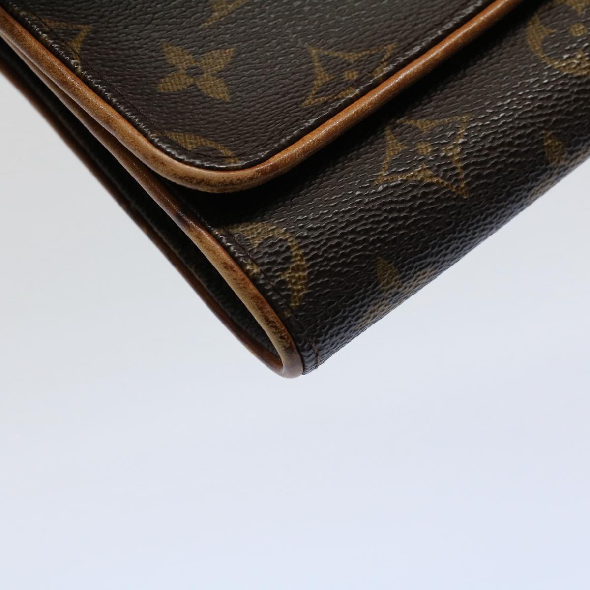 LOUIS VUITTON Monogram Pochette Twin GM Shoulder Bag M51852 LV Auth ac2262