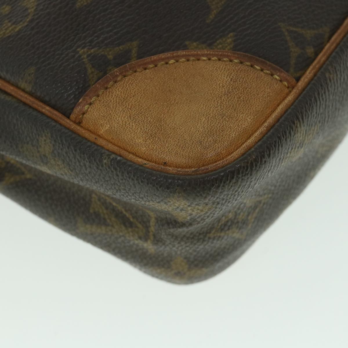 LOUIS VUITTON Monogram Compiegne 28 Clutch Bag M51845 LV Auth ac2263