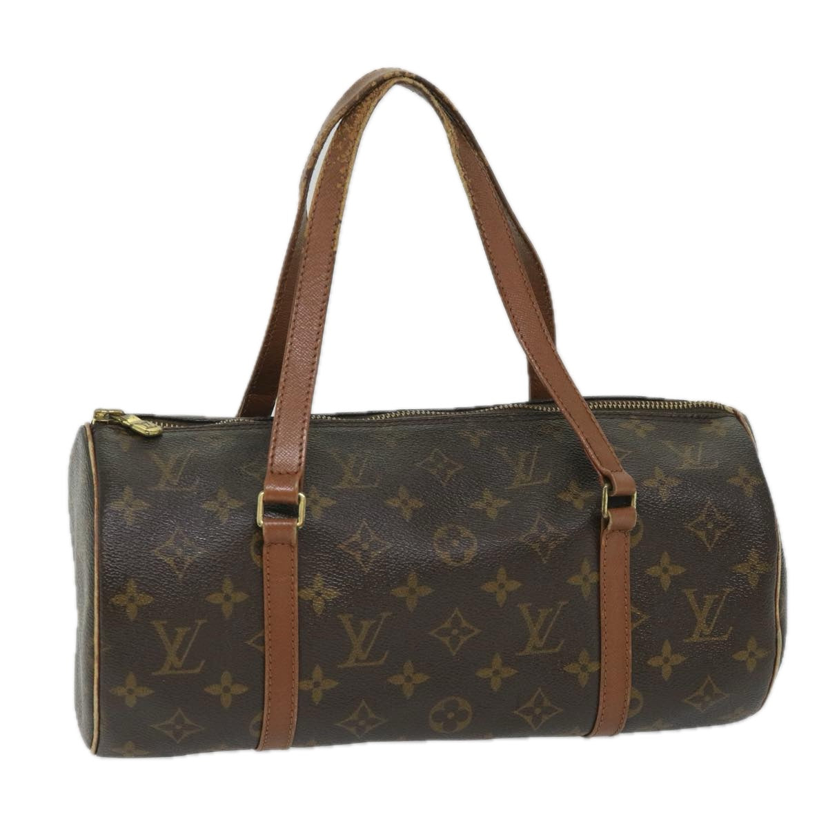 LOUIS VUITTON Monogram Papillon 30 Hand Bag M51385 LV Auth ac2266