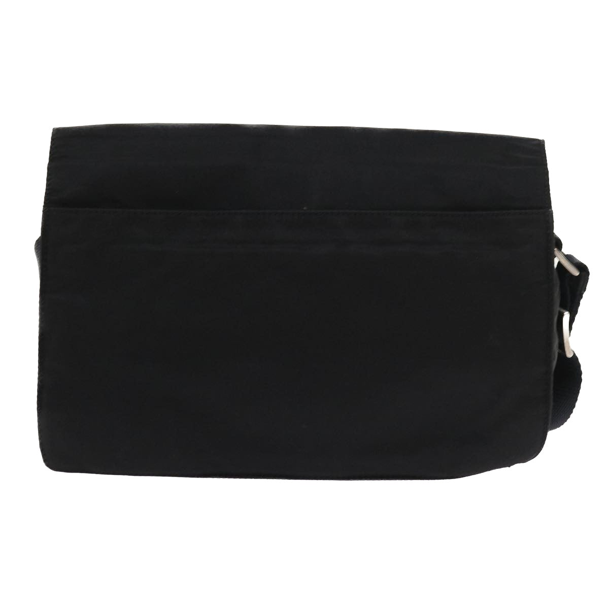 PRADA Shoulder Bag Nylon Black Auth ac2287