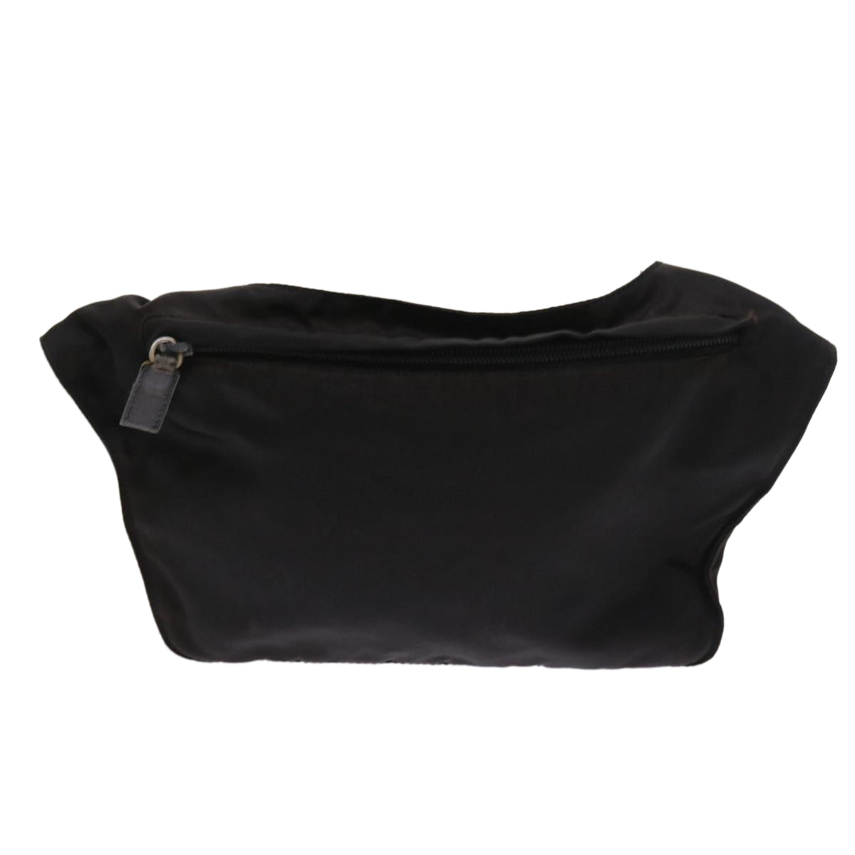 PRADA Shoulder Bag Nylon Black Auth ac2291