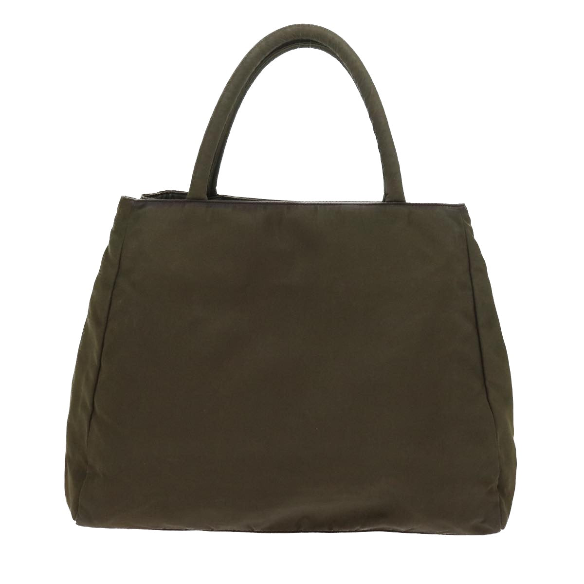 PRADA Hand Bag Nylon Khaki Auth ac2300 - 0