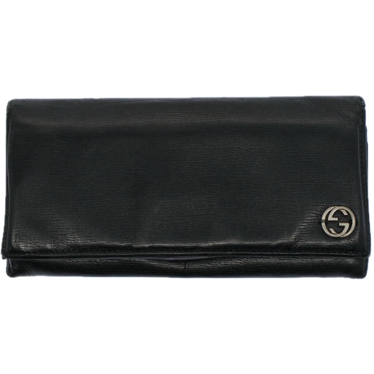 PRADA Gucci iPhone Case Wallet Leather 3Set Black Beige Auth ac2309 - 0