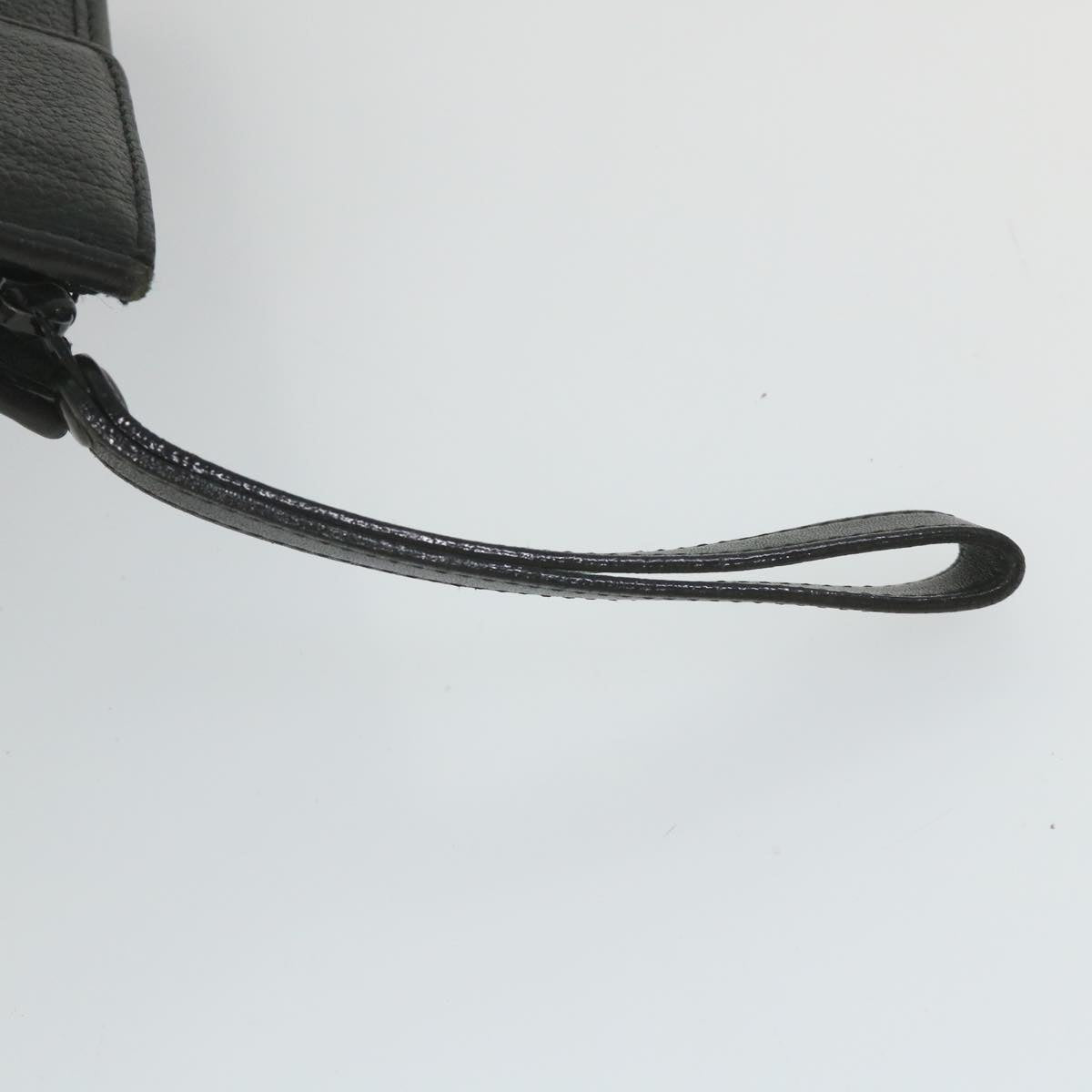 Burberrys Nova Check Clutch Bag Leather 3Set Black Red Beige Auth ac2312