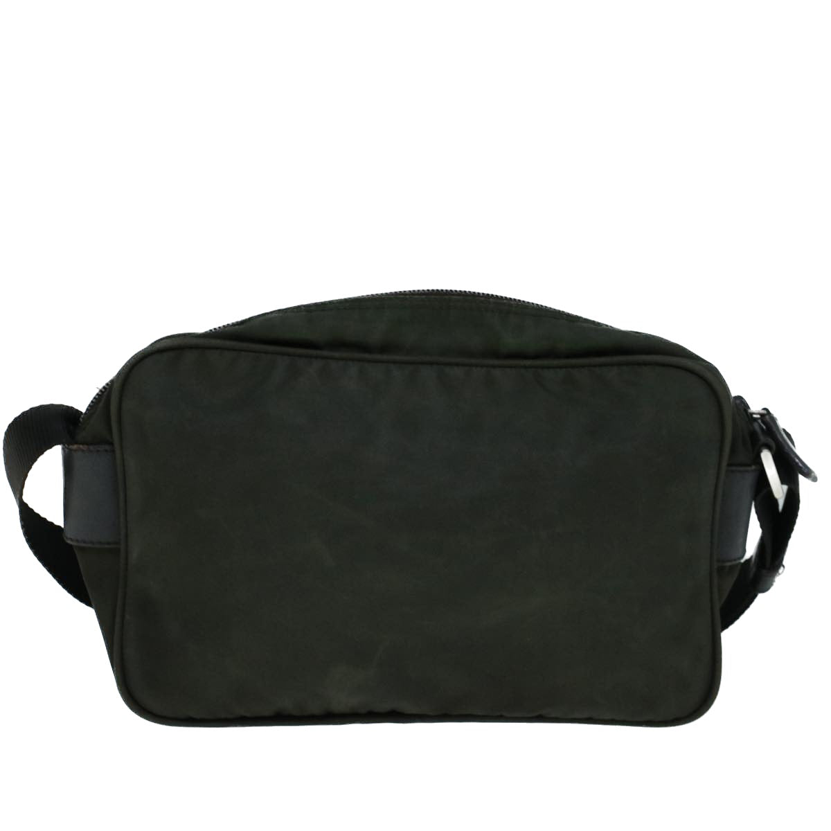 PRADA Shoulder Bag Nylon Green Auth ac2360