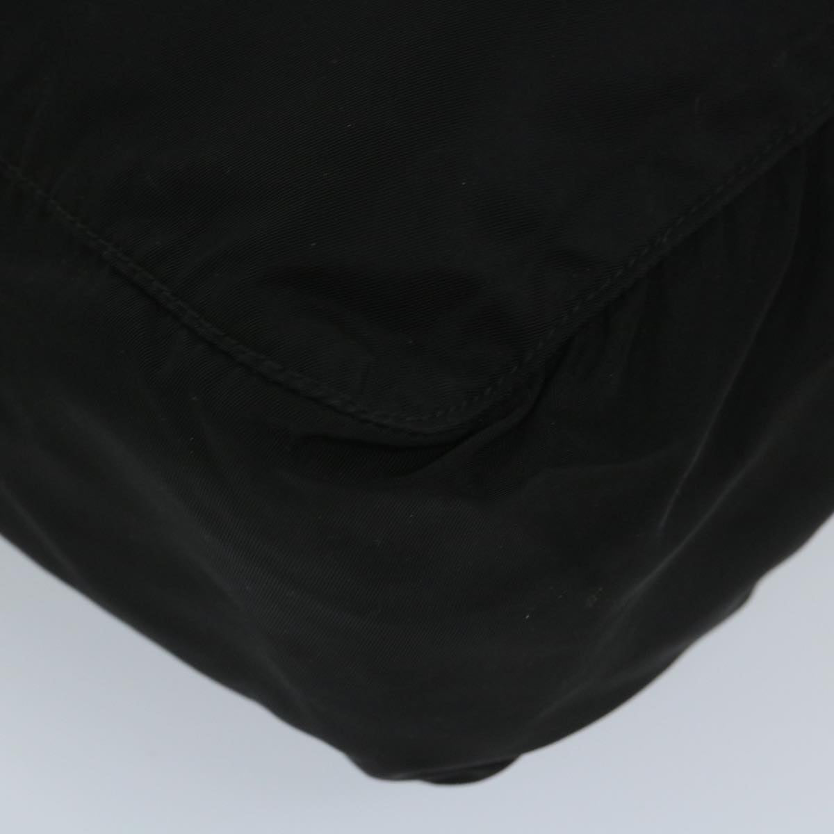 PRADA Tote Bag Nylon Black Auth ac2371