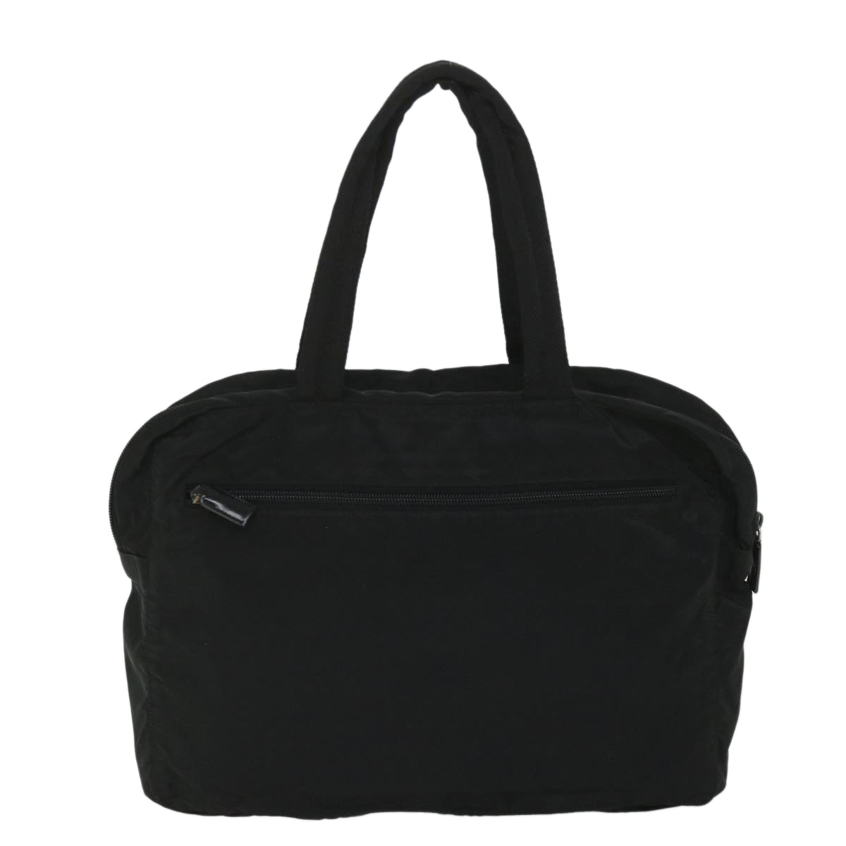 PRADA Tote Bag Nylon Black Auth ac2371 - 0