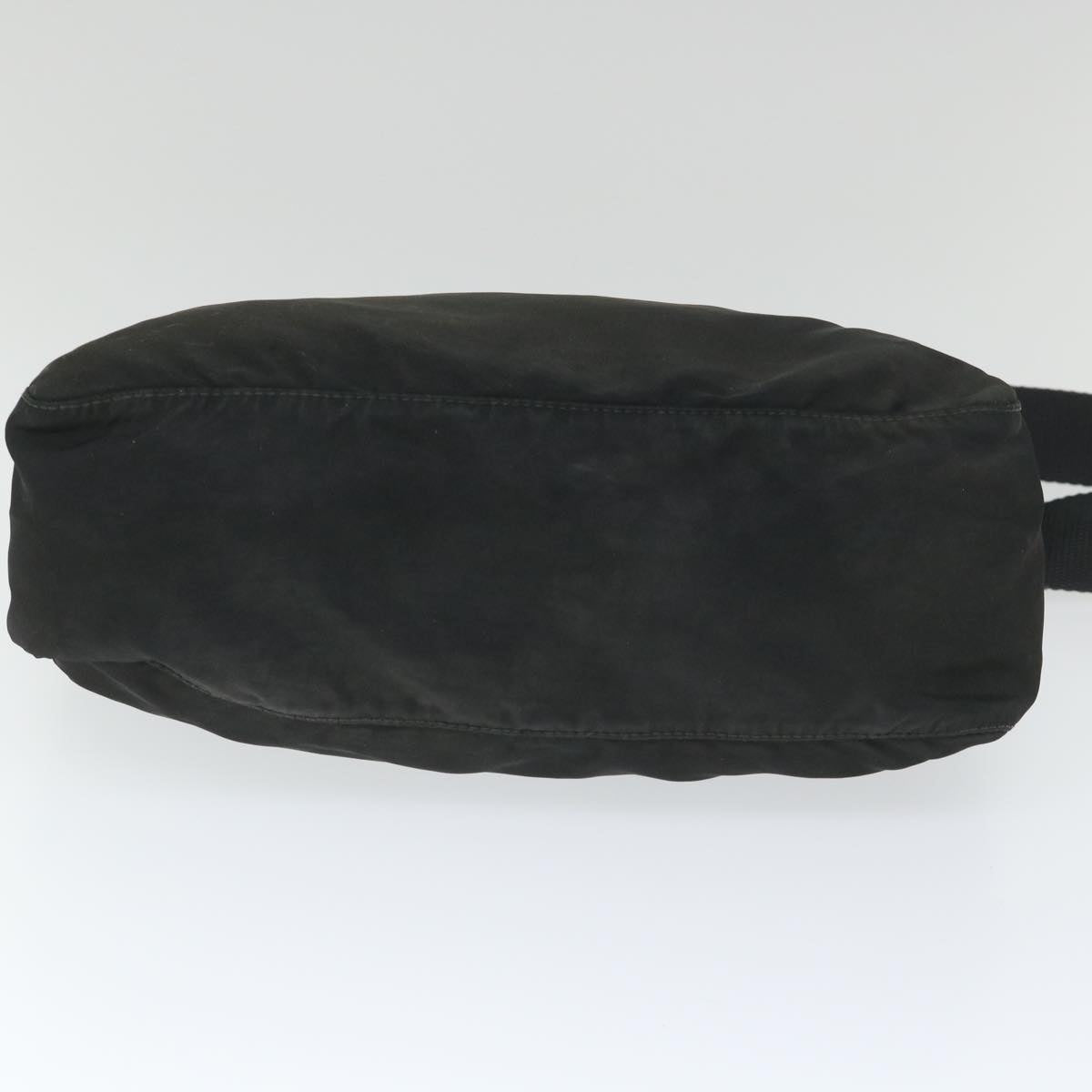 PRADA Shoulder Bag Nylon Black Auth ac2383