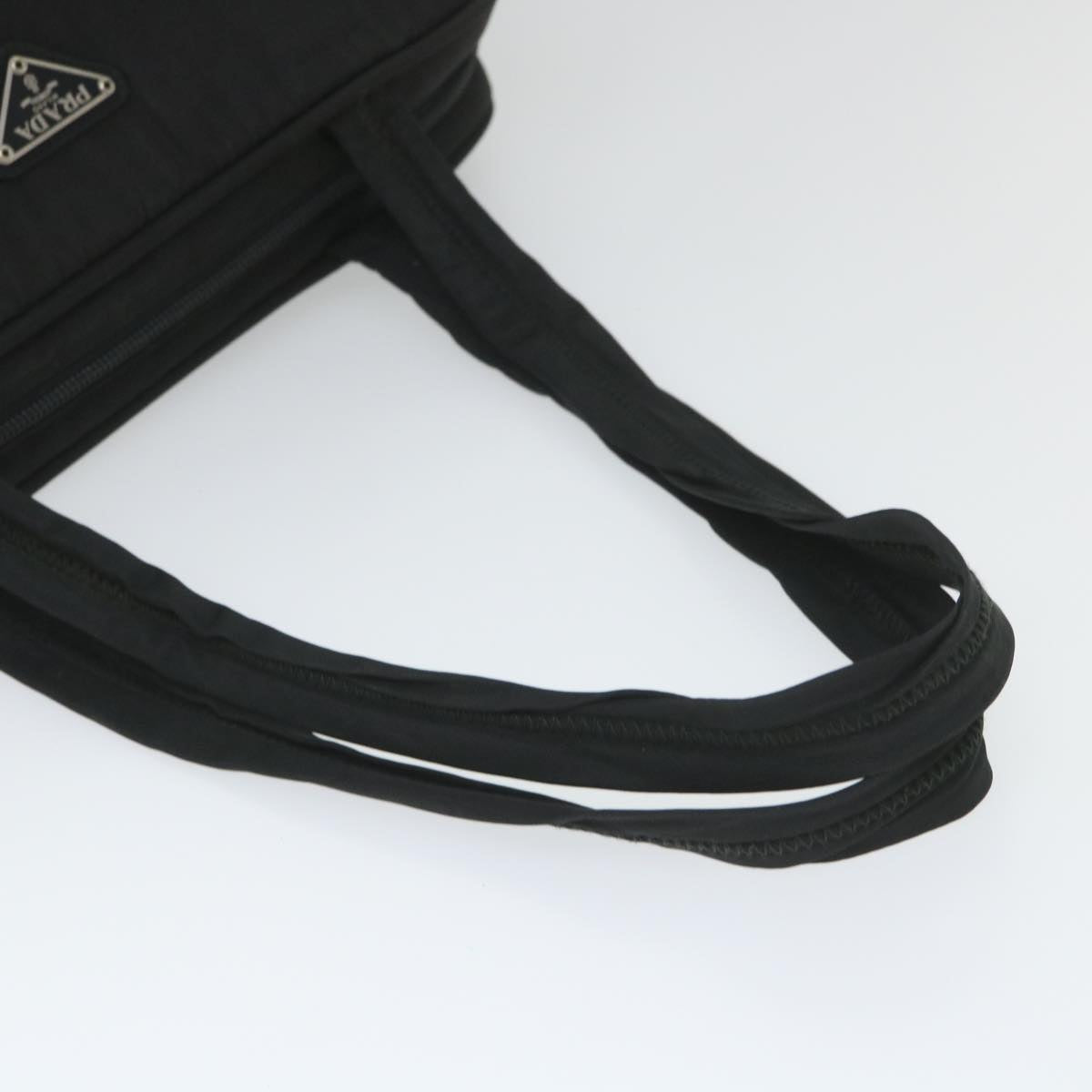 PRADA Shoulder Bag Nylon Black Auth ac2384