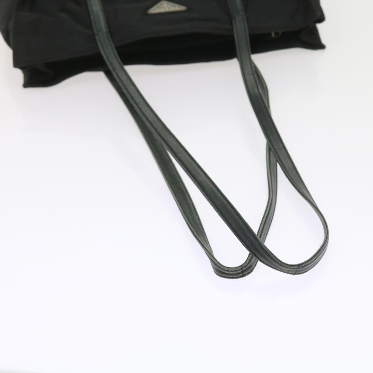 PRADA Shoulder Bag Nylon Black Auth ac2390