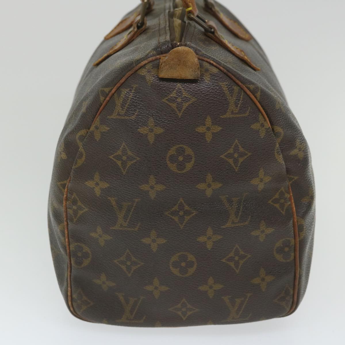 LOUIS VUITTON Monogram Speedy 30 Hand Bag M41526 LV Auth ac2411