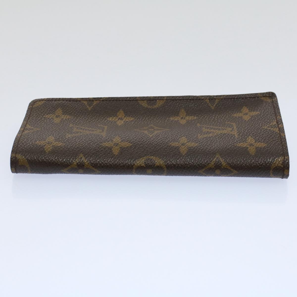 LOUIS VUITTON Monogram Etui Lunette Simple Glasses Case M62962 LV Auth ac2417