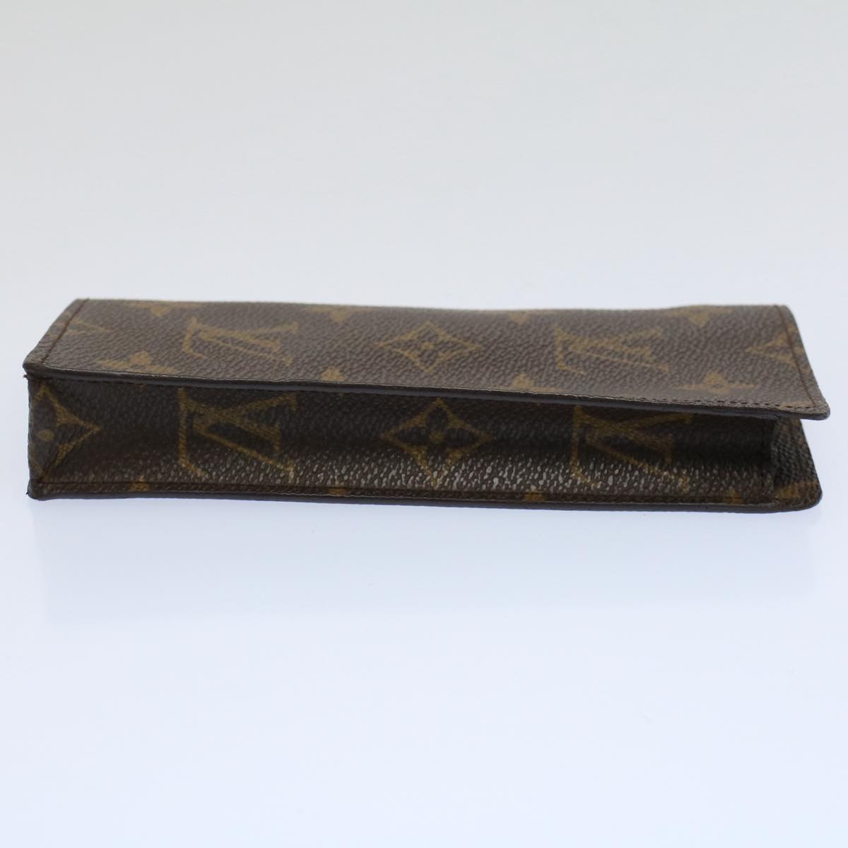 LOUIS VUITTON Monogram Etui Lunette Simple Glasses Case M62962 LV Auth ac2417