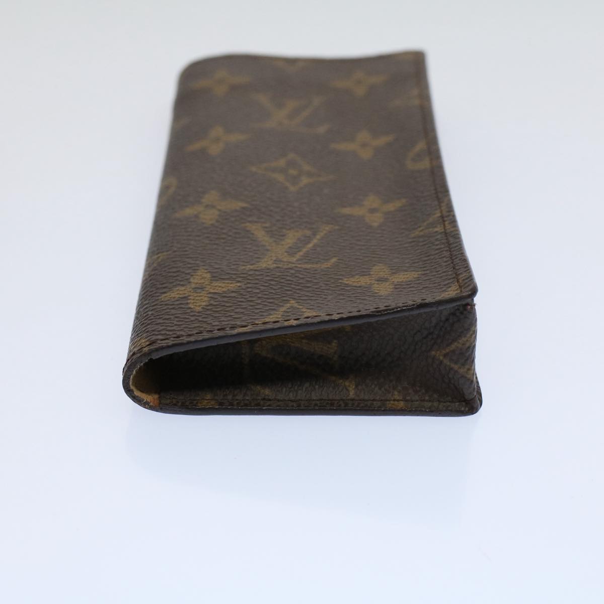 LOUIS VUITTON Monogram Etui Lunette Simple Glasses Case M62962 LV Auth ac2417