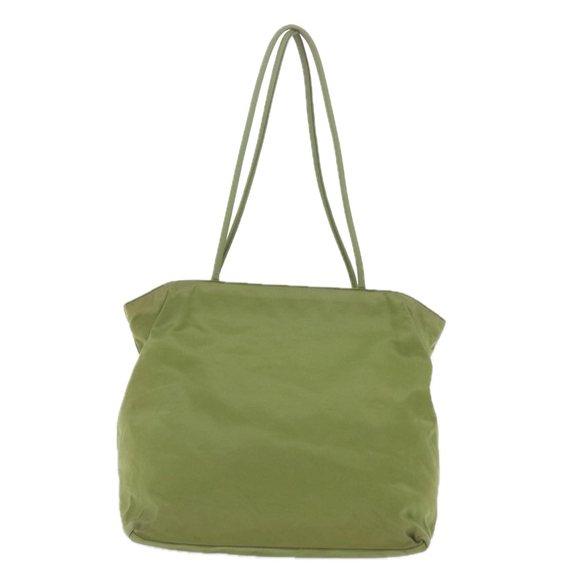 PRADA Tote Bag Nylon Khaki Auth ac2423