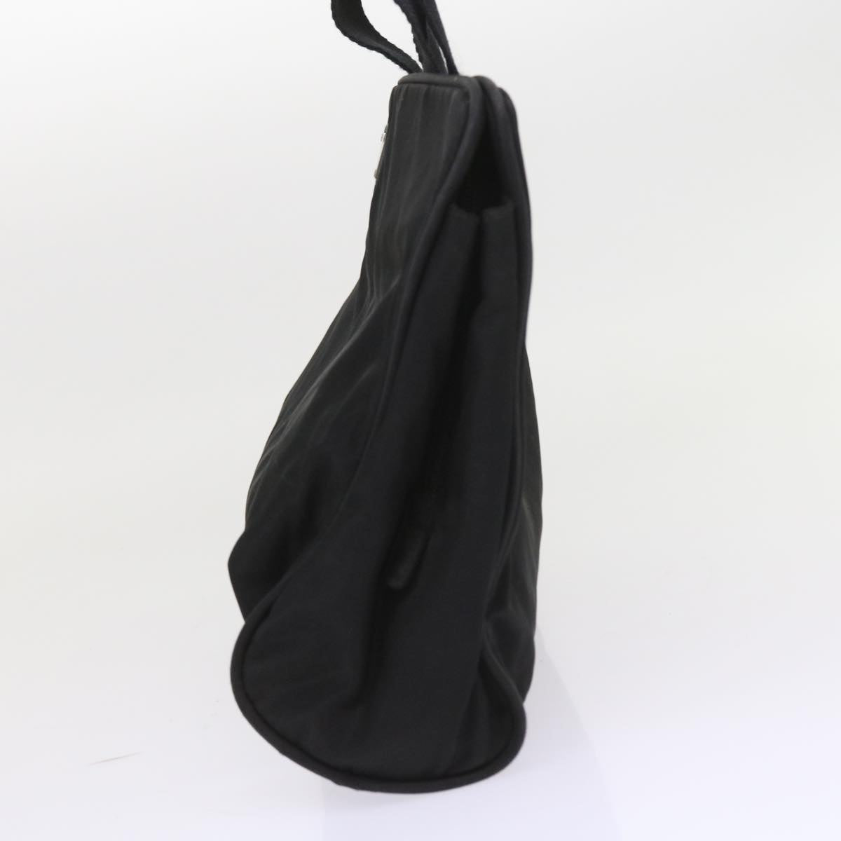 PRADA Hand Bag Nylon Black Auth ac2427