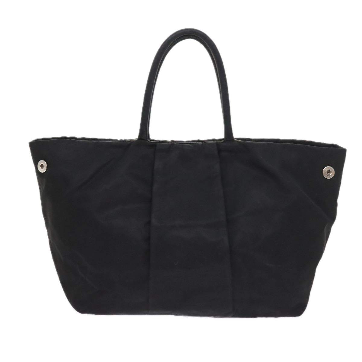 PRADA Hand Bag Nylon Black Auth ac2428 - 0