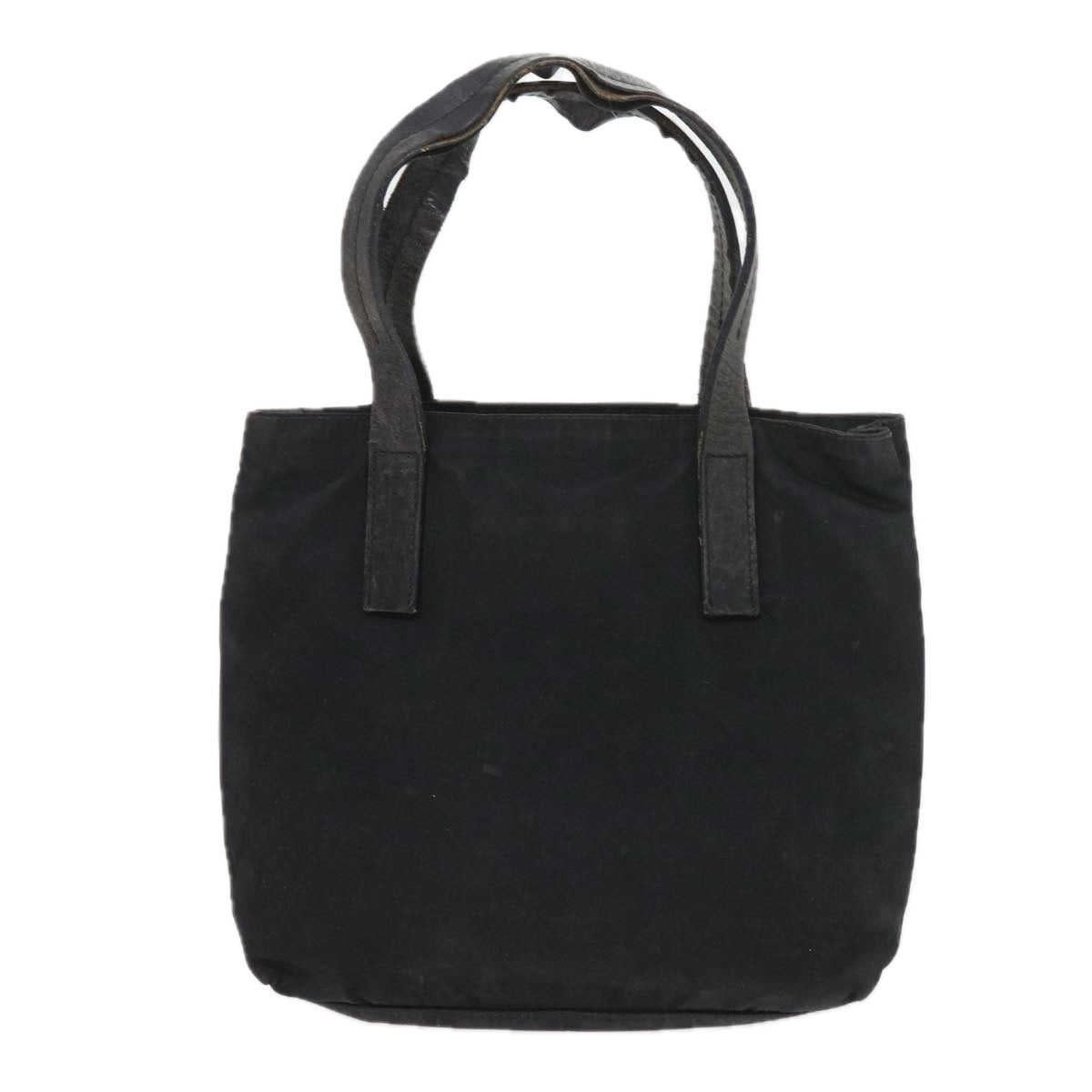 PRADA Hand Bag Nylon Black Auth ac2430 - 0