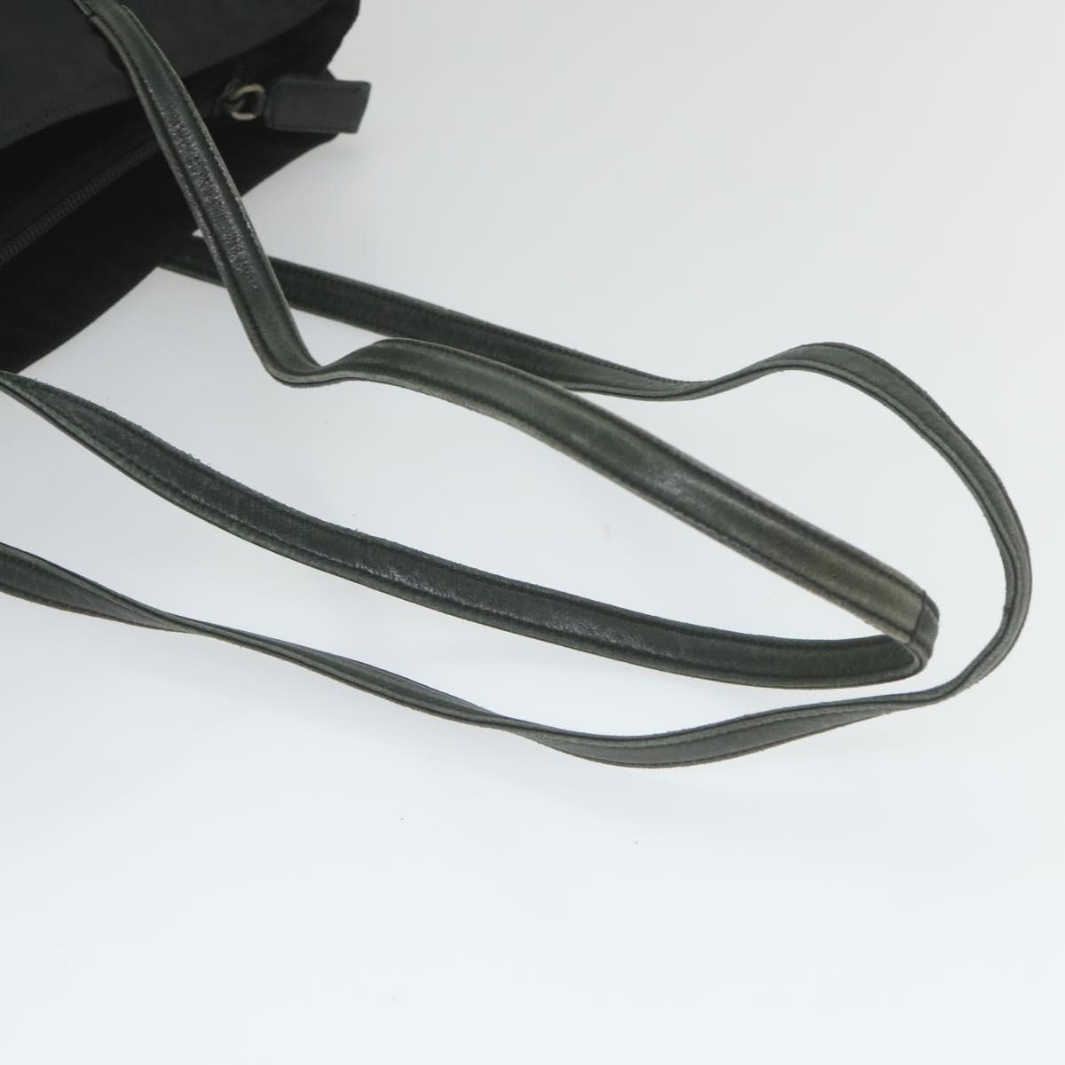 PRADA Shoulder Bag Nylon Black Auth ac2433