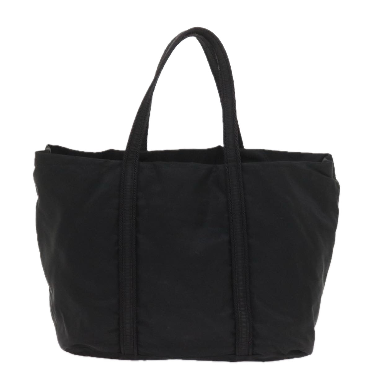 PRADA Hand Bag Nylon Black Auth ac2434 - 0