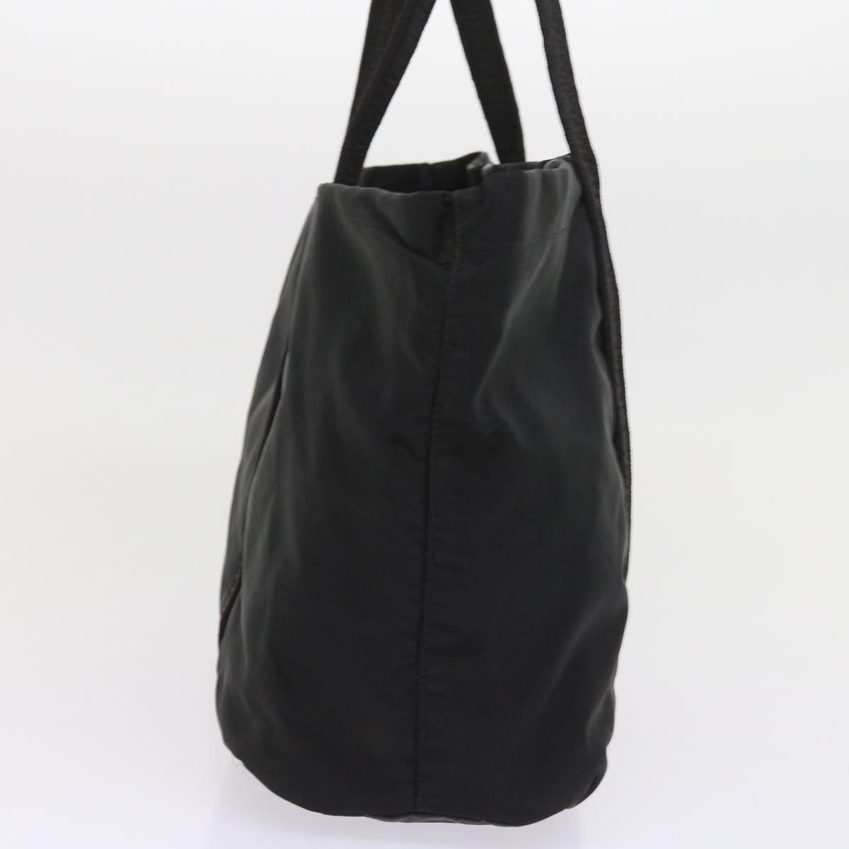 PRADA Hand Bag Nylon Black Auth ac2434