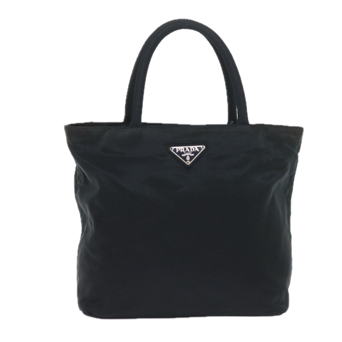 PRADA Hand Bag Nylon Navy Auth ac2444