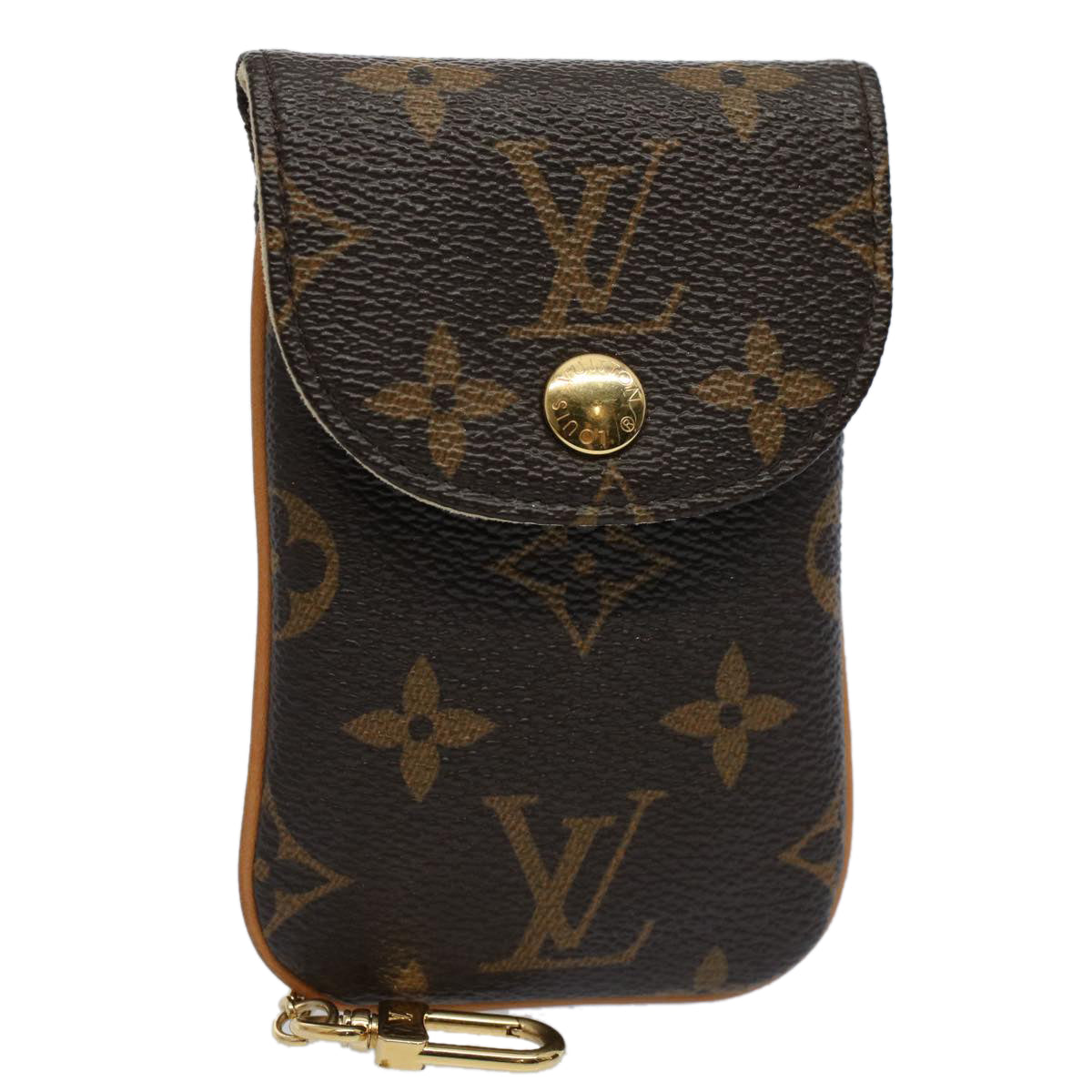 LOUIS VUITTON Monogram Etui Telephonne MM Cell Phone Case M66546 LV Auth ac2458