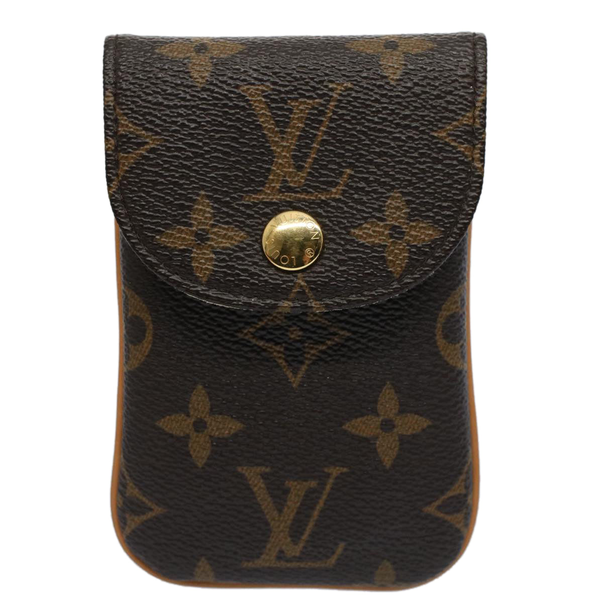 LOUIS VUITTON Monogram Etui Telephonne MM Cell Phone Case M66546 LV Auth ac2458