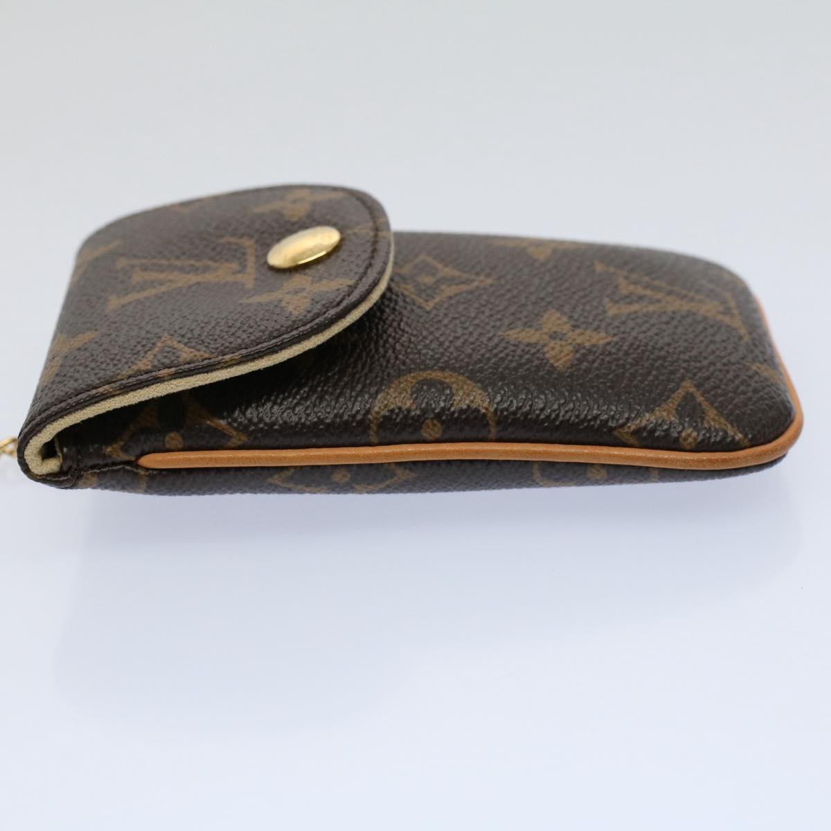 LOUIS VUITTON Monogram Etui Telephonne MM Cell Phone Case M66546 LV Auth ac2458