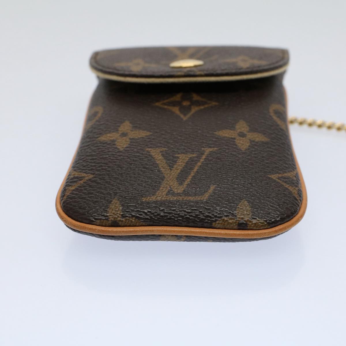 LOUIS VUITTON Monogram Etui Telephonne MM Cell Phone Case M66546 LV Auth ac2458