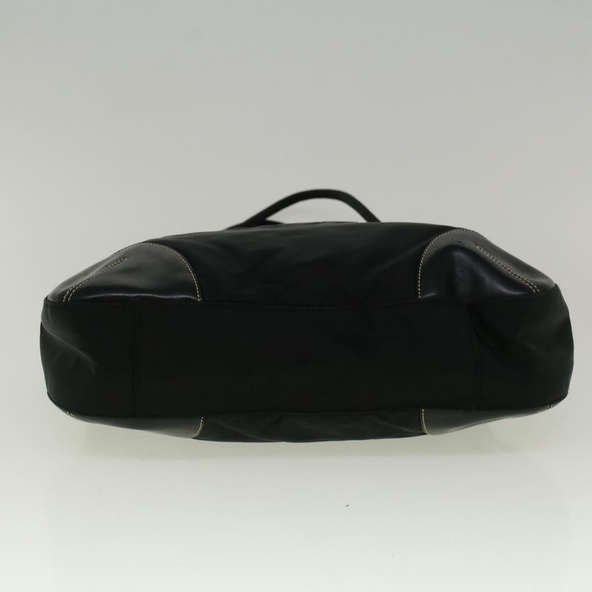 PRADA Tote Bag Nylon Black Auth ac2462
