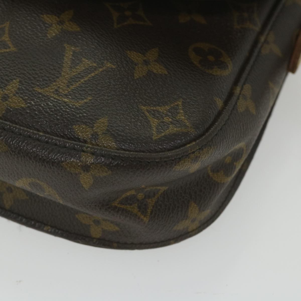 LOUIS VUITTON Monogram Saint Cloud MM Shoulder Bag M51243 LV Auth ac2465